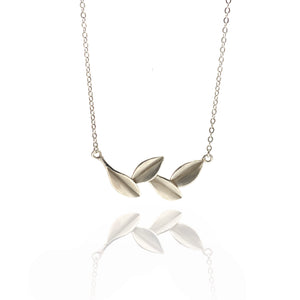 Foliage Necklace-Necklaces-Huiyu Chiu-Pistachios