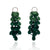 Forest Green Leaf Earrings-Earrings-Eve Balashova-Pistachios