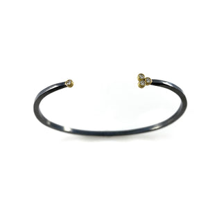 Four Diamond Cuff-Bracelets-Karin Jacobson-Pistachios