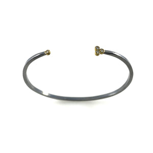 Four Diamond Cuff-Bracelets-Karin Jacobson-Pistachios