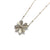 Four Leaf Clover Necklace-Necklaces-Huiyu Chiu-Pistachios