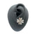 Four Leaf Clover Stud Earrings-Earrings-Huiyu Chiu-Pistachios