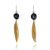 Freshwater Pearl Leaf Earrings-Earrings-Hilary Finck-Pistachios