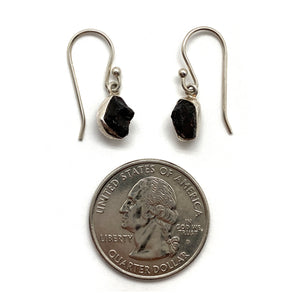 Garnet and Silver Earrings-Earrings-Julia Cabral-Pistachios