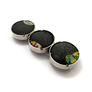 Gayane Avetisyan - Ellipsis, Dot, Dot, Dot Brooch-Pins-Precious Collective-Pistachios