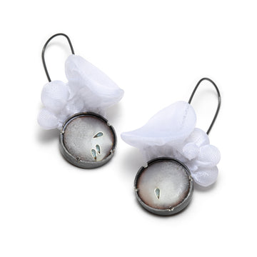 Gayane Avetisyan - White Things Unsaid Earrings