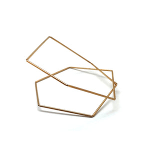 Geometric Angle Bracelet-Bracelets-Yoko Takirai-Pistachios