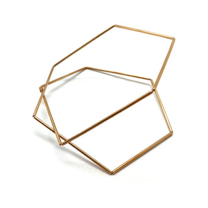 Geometric Angle Bracelet-Bracelets-Yoko Takirai-Pistachios