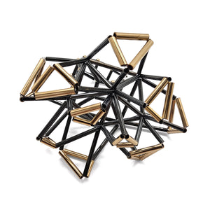 Geometric Cocktail Ring - Pistachios