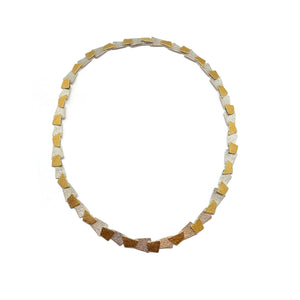 Geometric Collar Necklace-Necklaces-Eva Stone-Pistachios
