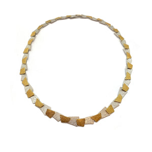 Geometric Collar Necklace-Necklaces-Eva Stone-Pistachios