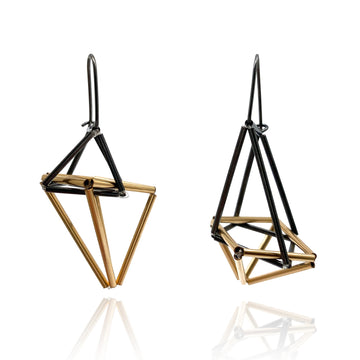 Geometric Mixed Earrings