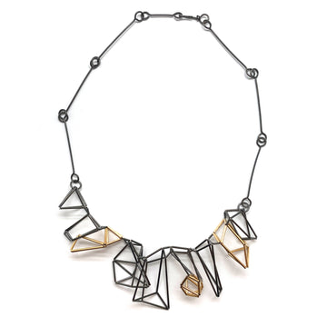 Geometric Polyhedron Necklace