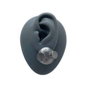 Geometric Silver Studs-Earrings-Heather Guidero-Pistachios