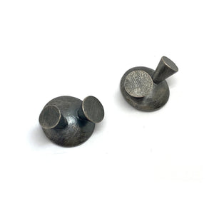 Geometric Silver Studs-Earrings-Heather Guidero-Pistachios