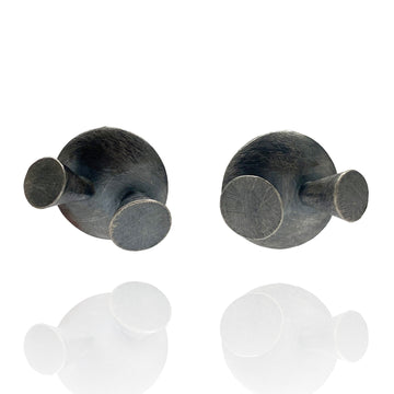 Geometric Silver Studs