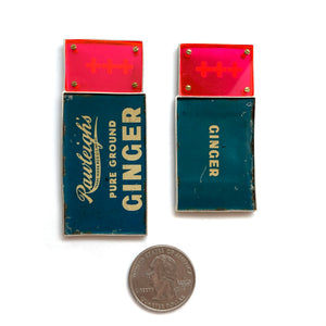 Ginger Emergency Earrings-Earrings-Carin Jones-Pistachios