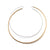 Gold Asymmetrical Wire Collar-Necklaces-Yoko Takirai-Pistachios