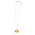 Gold Circle Pendant-Necklaces-Anna Krol-Pistachios