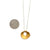 Gold Circle Pendant-Necklaces-Anna Krol-Pistachios