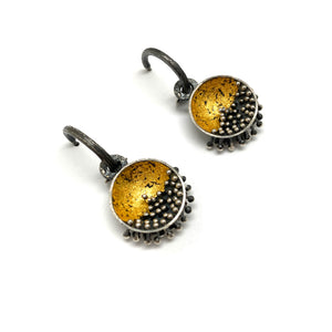Gold Convertible Earrings-Earrings-So Young Park-Pistachios