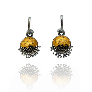 Gold Convertible Earrings-Earrings-So Young Park-Pistachios