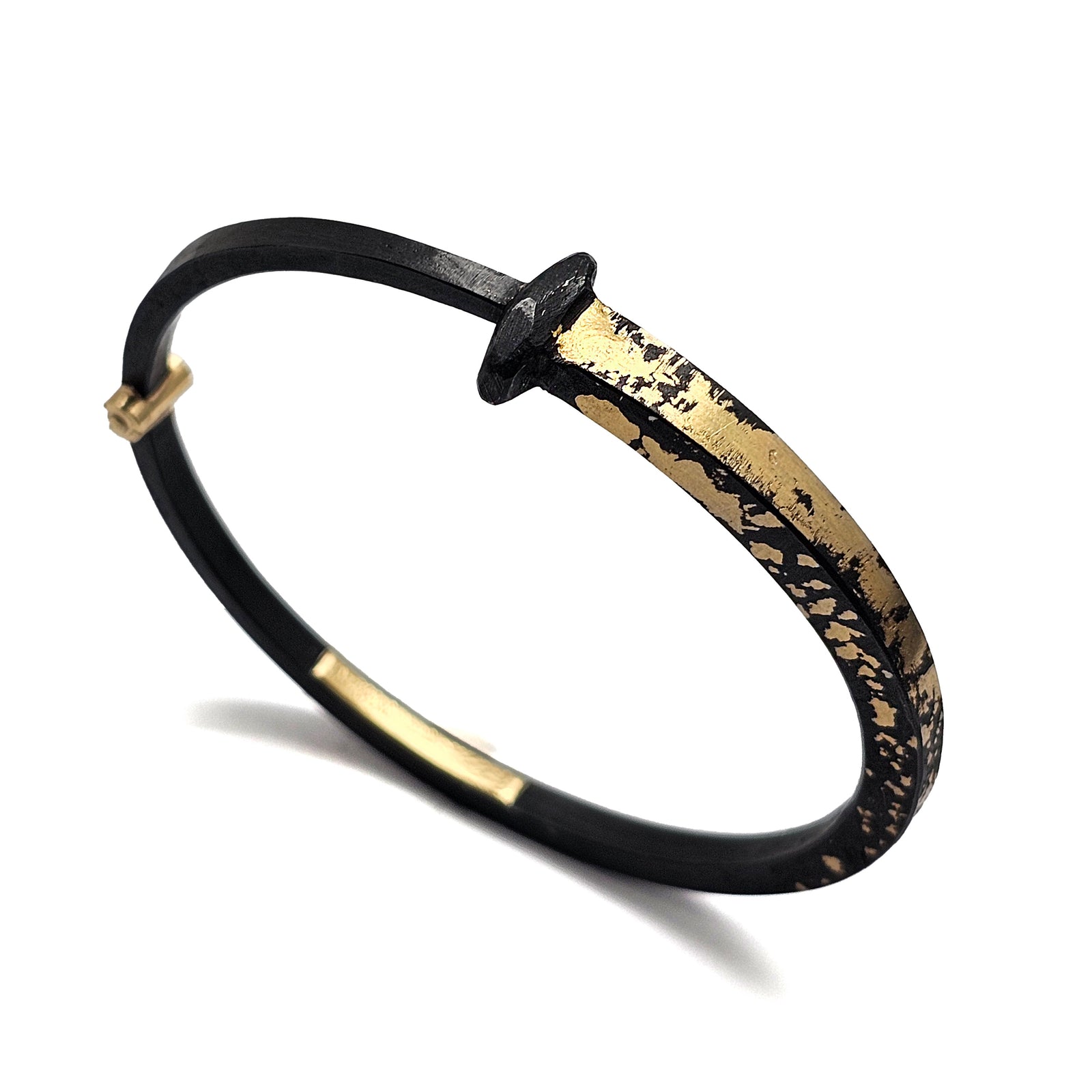 Gold Dust Cascase Nail Bracelet-Bracelets-Pat Flynn-Pistachios