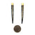 Gold Dust and Diamond Hinge Earrings-Earrings-Pat Flynn-Pistachios