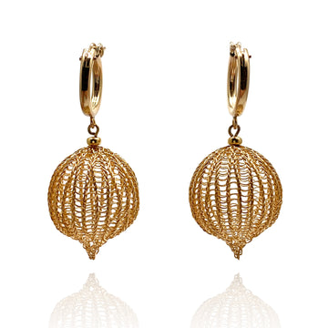 Gold Fill Bulb Huggies