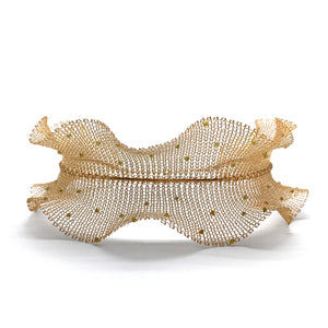 Gold Fill and Diamonds Choker-Necklaces-Sowon Joo-Pistachios