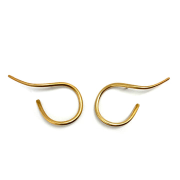 Gold Flip Earrings
