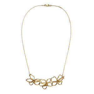 Gold Floral Necklace
