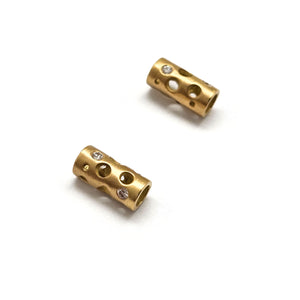 Gold Holly Studs-Earrings-Dana Bronfman-Pistachios