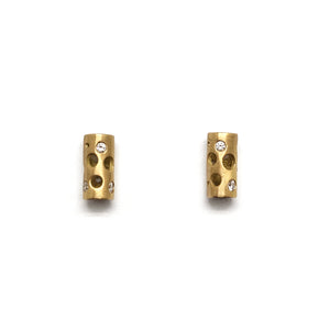 Gold Holly Studs-Earrings-Dana Bronfman-Pistachios