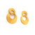 Gold Interlocking Circle Earrings - Small-Earrings-Heather Guidero-Pistachios