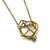 Gold Rock Structure Necklace-Necklaces-Liaung-Chung Yen-Pistachios