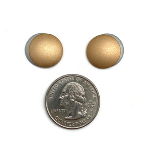 Gold & Silver Circle Studs-Earrings-Ursula Muller-Pistachios