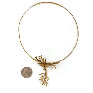 Gold Vermeil Branch Necklace-Necklaces-Lisa Cimino-Pistachios