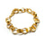 Gold Vermeil Circle Link Bracelet-Bracelets-Manuela Carl-Pistachios