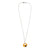 Gold Vermeil Circle Pendant Necklace-Necklaces-Claudia Vallejo-Pistachios