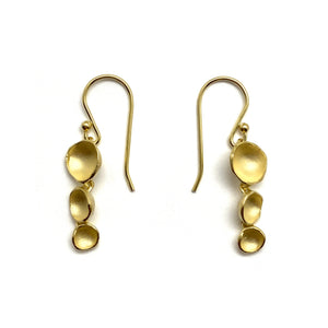 Gold Vermeil Dome Earrings-Earrings-Sarah Richardson-Pistachios