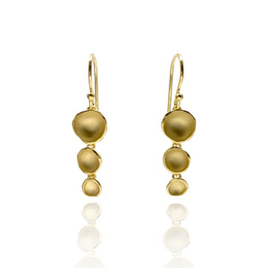 Gold Vermeil Dome Earrings-Earrings-Sarah Richardson-Pistachios
