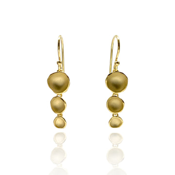 Gold Vermeil Dome Earrings