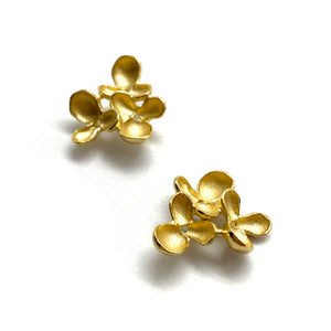 Gold Vermeil Flower Cluster Studs-Earrings-Sarah Richardson-Pistachios