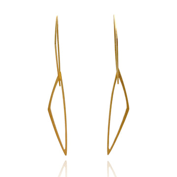 Gold Vermeil Geometric Earrings