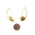 Gold Vermeil Layered Disc Earrings-Earrings-Patricia Alvarez-Pistachios