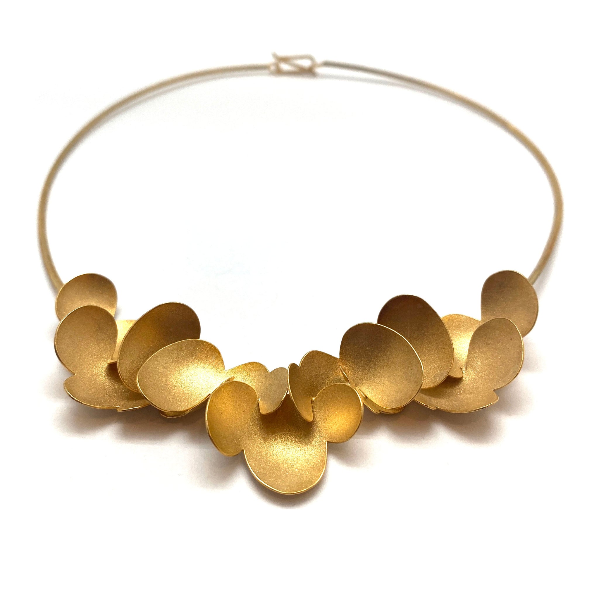 Gold clearance petal jewellery