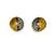 Gold and Pearl Circle Studs-Earrings-So Young Park-Pistachios