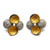 Gold and Pearl Clip On Earrings-Earrings-So Young Park-Pistachios