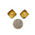 Gold and Pearl Square Studs-Earrings-So Young Park-Pistachios